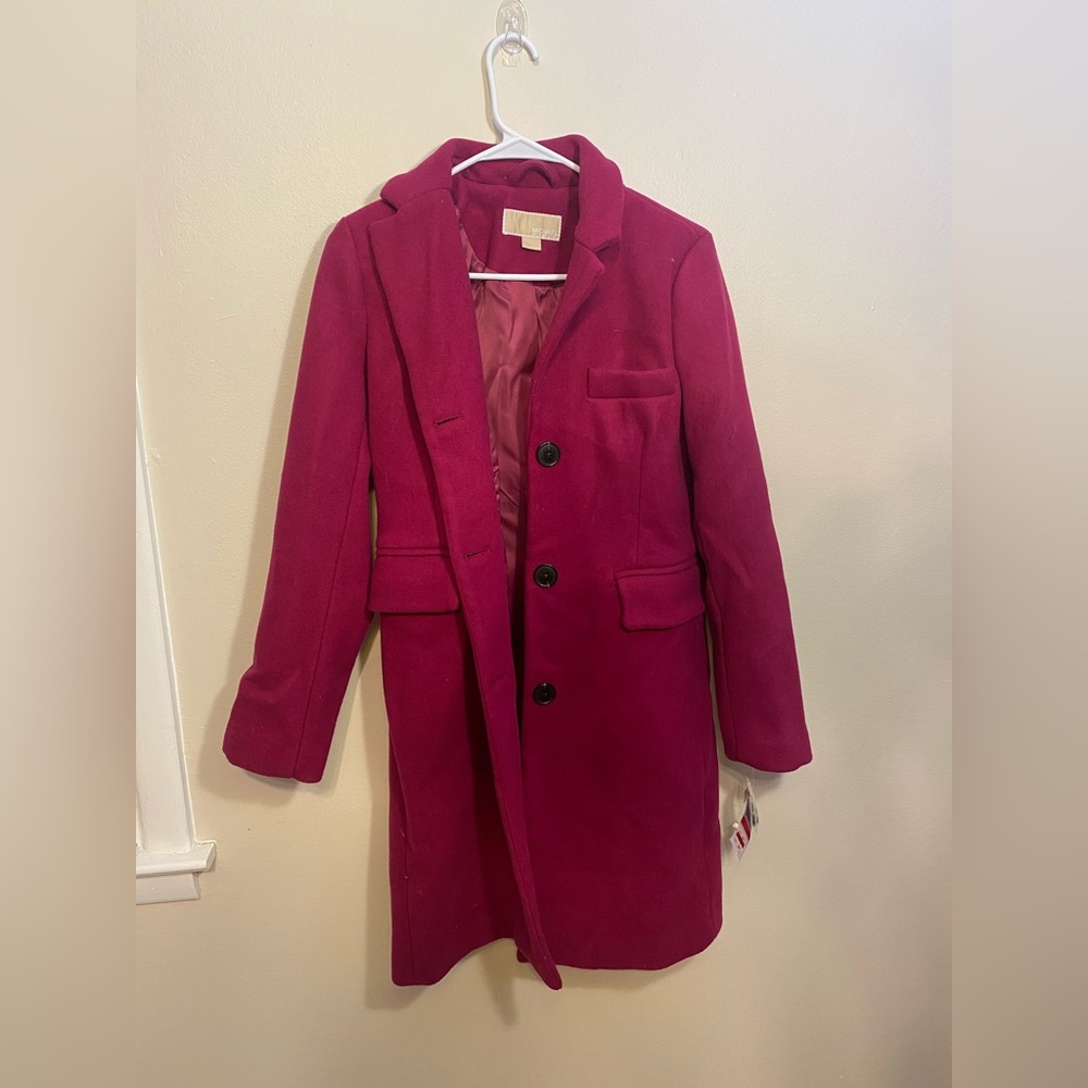 Michael Kors trench over coat